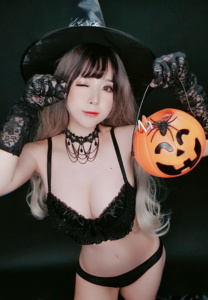 misaki halloween