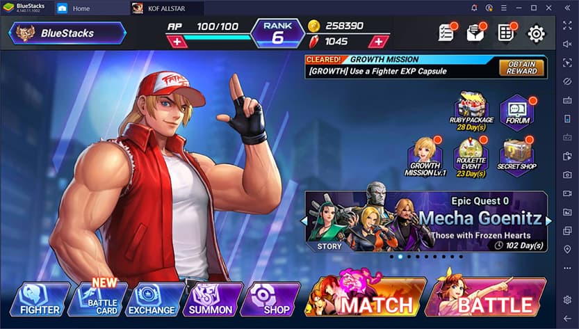 The King of Fighters ALL STAR game