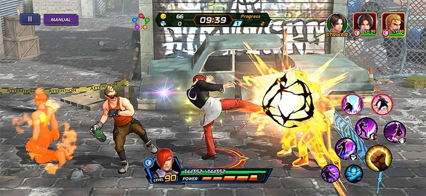 The King of Fighters ALL STAR gameplay