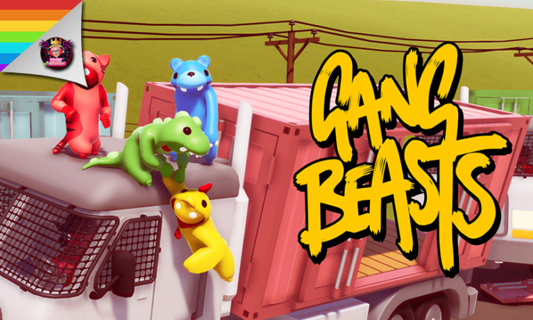 Gang Beasts รีวิวเกมปาร์ตี้สุดเกรียน คอแตกเพราะปะทะ เล่นที่มือ ปวดที่คอ