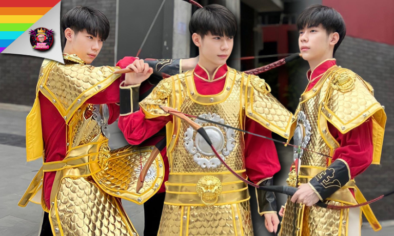 Pao Anan เปิดวาร์ปเน็ตไอดอลนายแบบงานดี คอสเพลย์ปัง หล่อเหลาเซ็กซี่มาก