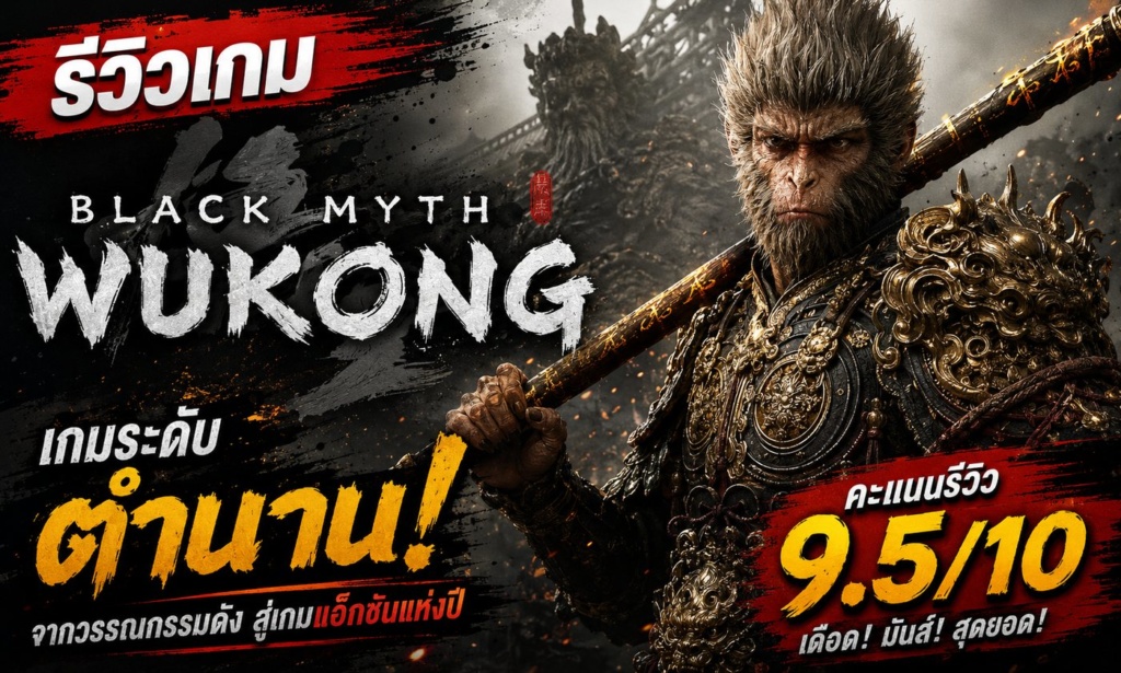 Black Myth: Wukong รีวิวเกมบน Steam