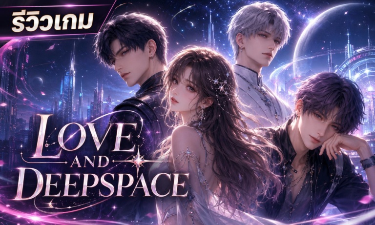 Love and Deepspace รีวิวเกมมือถือโรแมนซ์ไซไฟภาพสวย