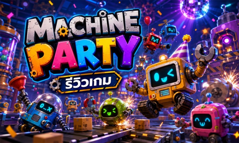 Machine Party รีวิวเกมแอ็กชันปาร์ตี้บน Steam