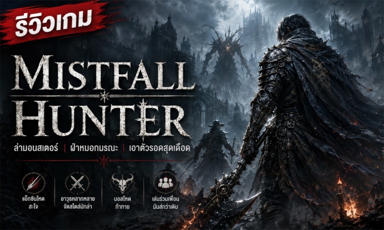 Mistfall Hunter รีวิวเกมยิงออนไลน์บน Steam