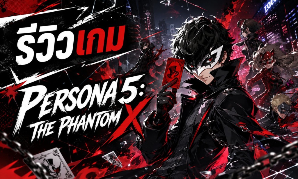 Persona 5 The Phantom X เกมมือถือน่าเล่น