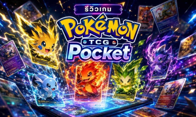 Pokemon TCG Pocket รีวิวเกมการ์ดมือถือสำหรับสายสะสม