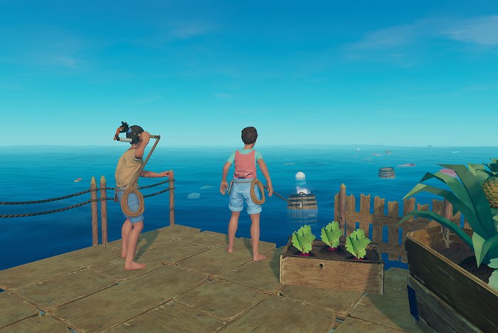 Raft รีวิวเกมกับการเริ่มต้นบนแพกลางทะเล