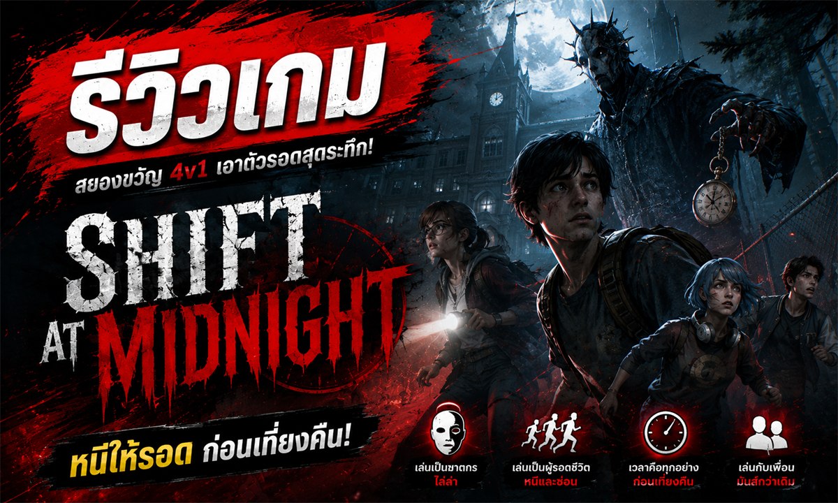 Shift At Midnight รีวิวเกม รูปปก