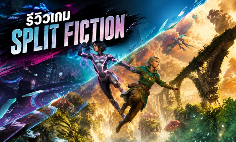 Split Fiction รีวิวเกม co-op ผจญภัยเล่นคู่บน Steam