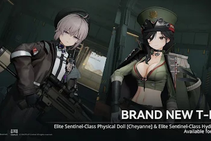 บรรยากาศและงานภาพจริงของ Girls Frontline 2 Exilium ที่เห็นในหน้าร้าน