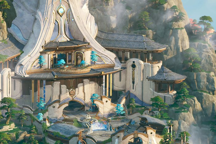 ภาพตัวอย่าง gameplay ของ Honor of Kings World จากแหล่งทางการ