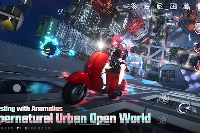 ภาพตัวอย่าง gameplay ของ Neverness to Everness จากแหล่งทางการ