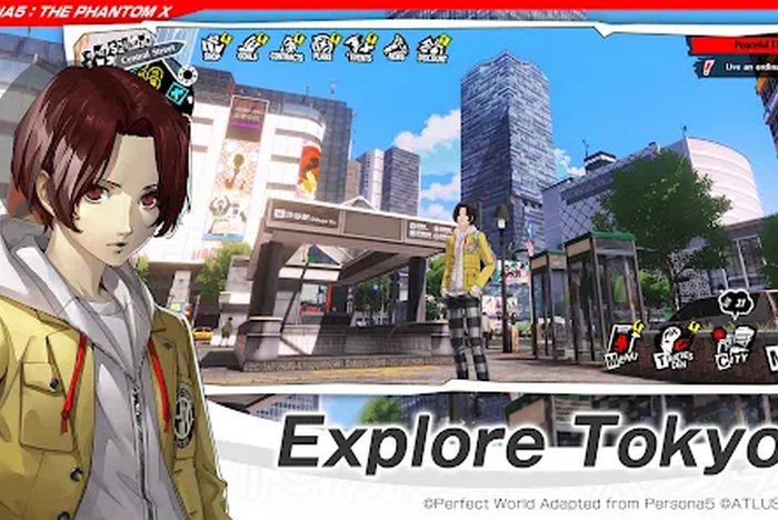 ภาพตัวอย่าง gameplay ของ Persona 5 The Phantom X จากแหล่งทางการ