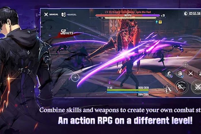 ภาพตัวอย่าง gameplay ของ Solo Leveling ARISE จากแหล่งทางการ
