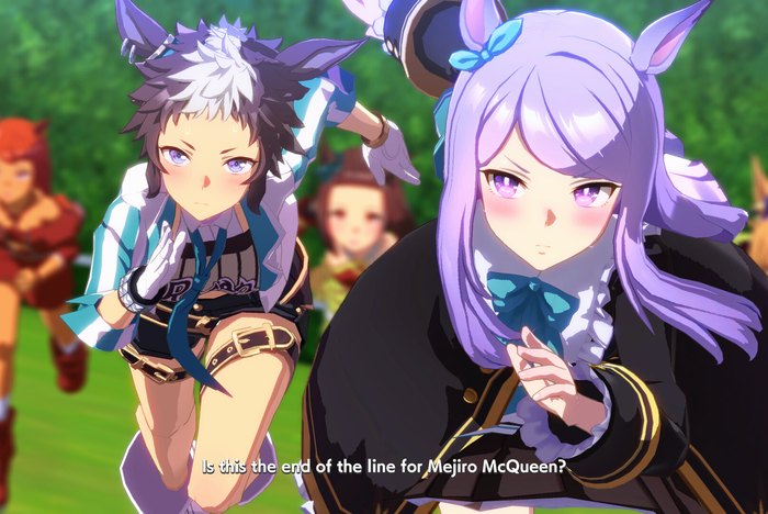 บรรยากาศและงานภาพจริงของ Umamusume Pretty Derby ที่เห็นในหน้าร้าน