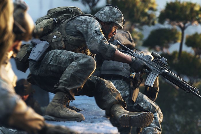 Modern Warfare 4 ทหารหน่วยรบในป่า