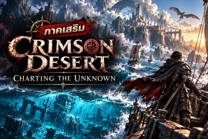 Crimson Desert ภาคเสริม Charting the Unknown ดำน้ำ ต่อเรือ แต่งงาน เช็กวันออกเวลาไทย