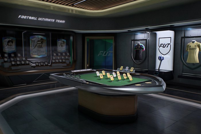 ห้องรับรองในโหมด Ultimate Team