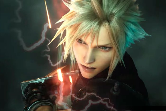 Cloud ตัวละครดังจาก Final Fantasy VII
