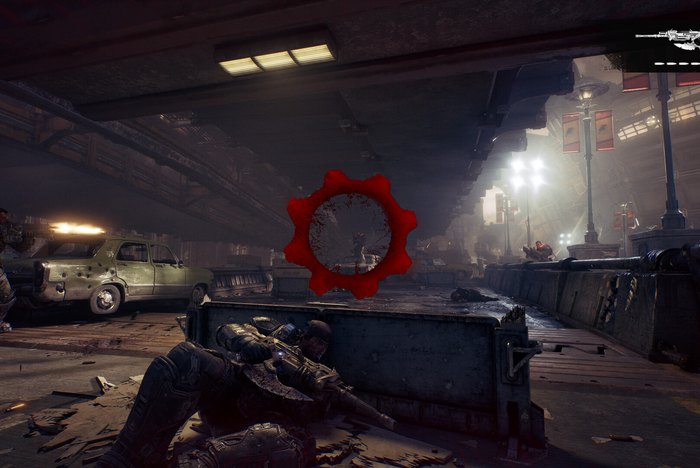รีวิว Gears of War E-Day ฉากยิงหลบกำบัง