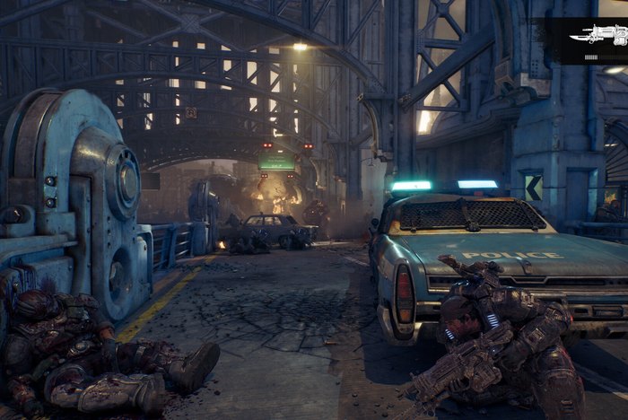 ทีมผู้เล่นป้องกันฐานในโหมด Horde Siege