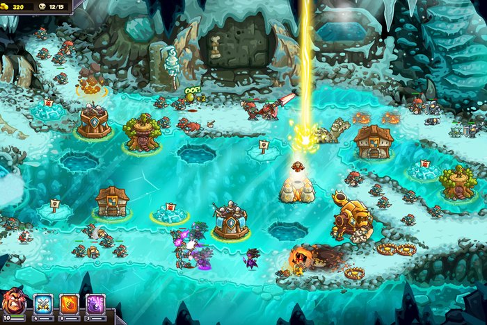 Kingdom Rush 6 มือถือ ด่านริมทะเลสาบ