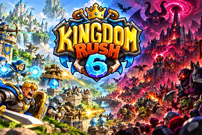 Kingdom Rush 6 มือถือ ภาค Genesis ย้อนเวลาหยุด Vez’nan เกมป้องกันฐานราคา 249 บาท