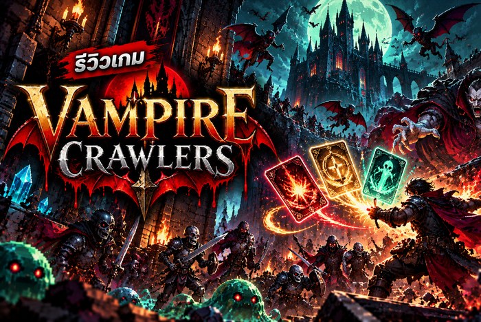 Vampire Crawlers มือถือ ภาพปกบทความ